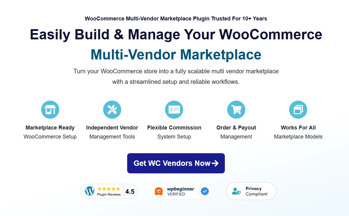 WC Vendors - WooCommerce Multi-Vendor Marketplace