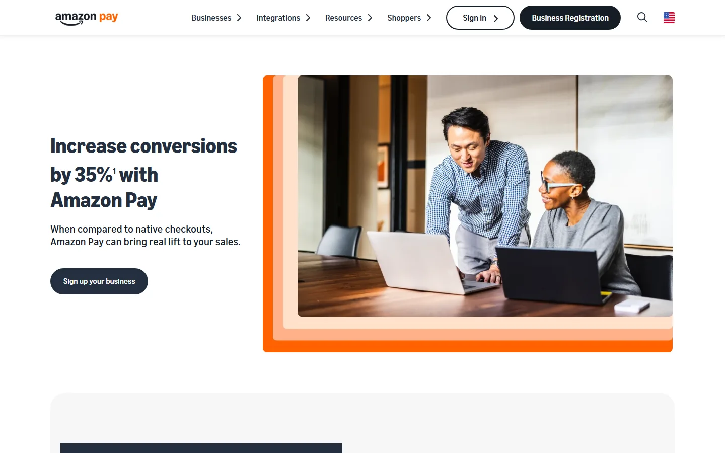 Amazon Pay homepage
