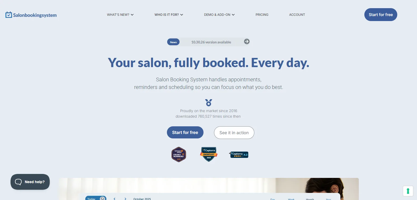 Salon Booking System